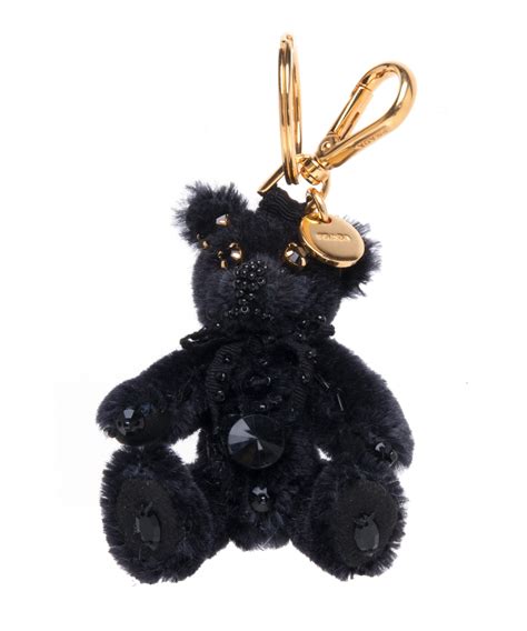 prada key pouch singapore price|prada teddy bear keychain.